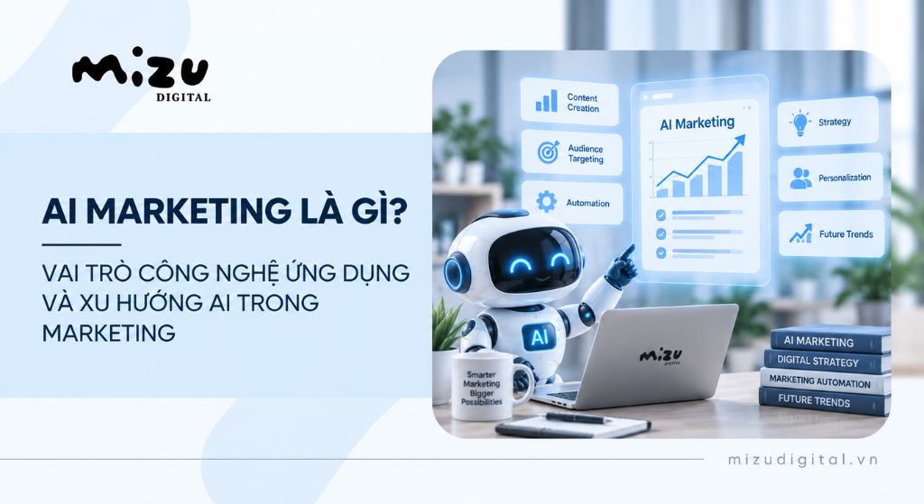 AI Marketing là gì? Vai trò công nghệ ứng dụng và xu hướng AI trong Marketing