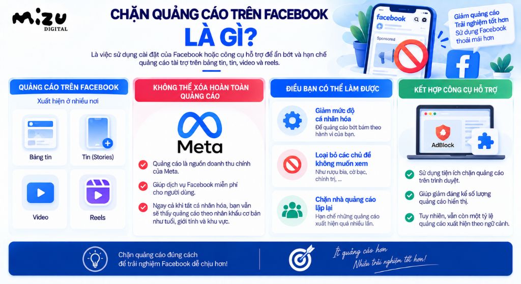 Chặn quảng cáo trên Facebook
