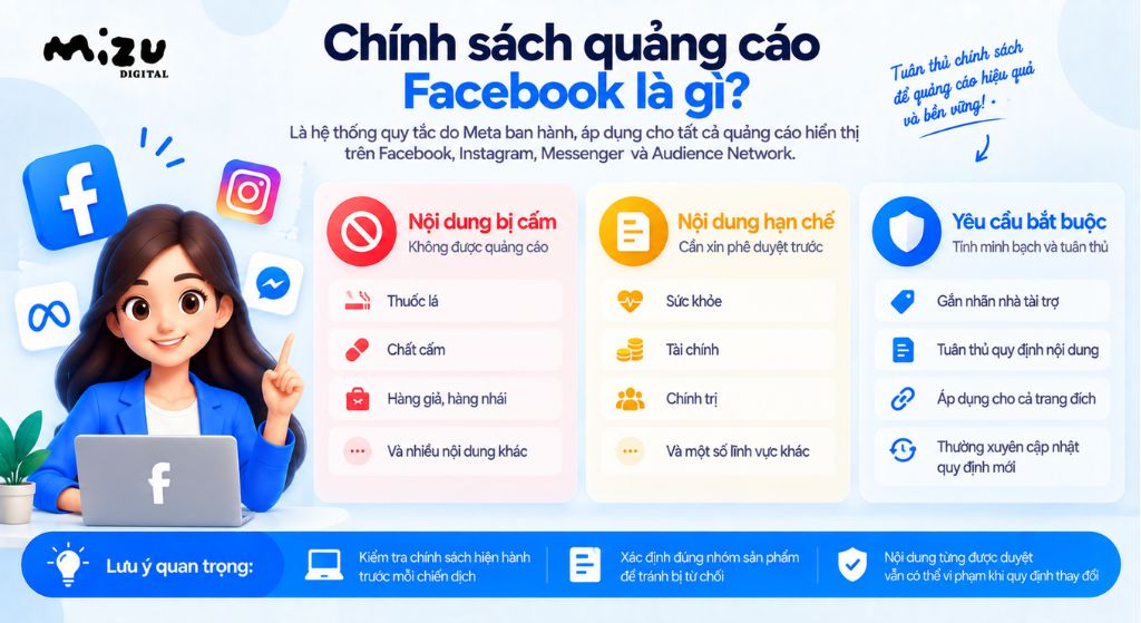 Chính sách quảng cáo Facebook