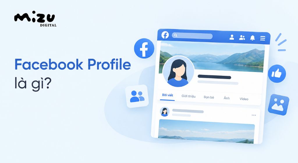 Facebook Profile là trang cá nhân đại diện cho một người thật trên Facebook