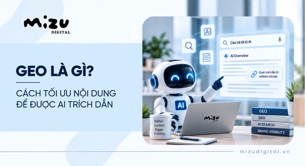GEO là gì? Cách tối ưu nội dung để được AI trích dẫn