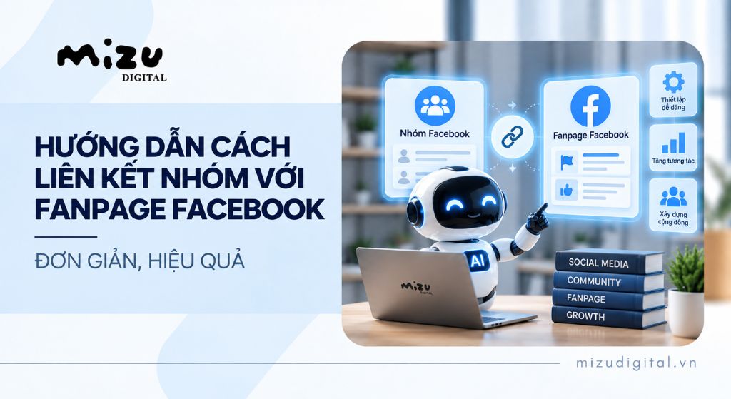 Hướng dẫn cách liên kết nhóm với Fanpage Facebook đơn giản, hiệu quả