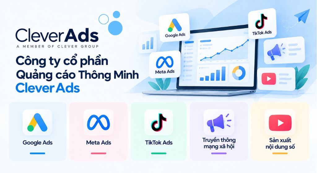 Công ty cổ phần Quảng cáo Thông Minh CleverAds