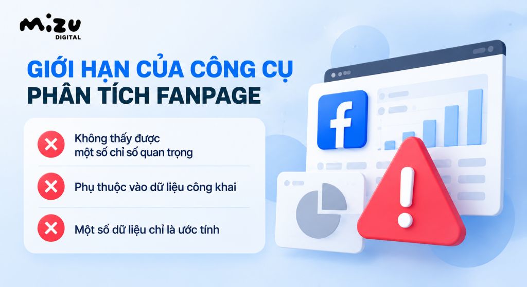 Công cụ phân tích fanpage miễn phí và trả phí khác nhau