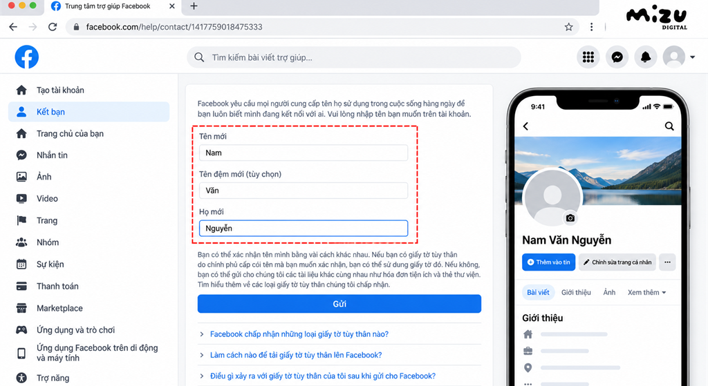 Link 333 là gì? Hướng dẫn đổi tên Facebook bằng Link 333 chuẩn 2026