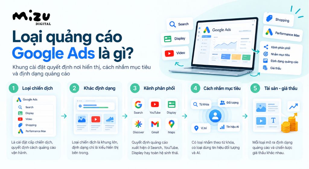 Loại quảng cáo Google Ads