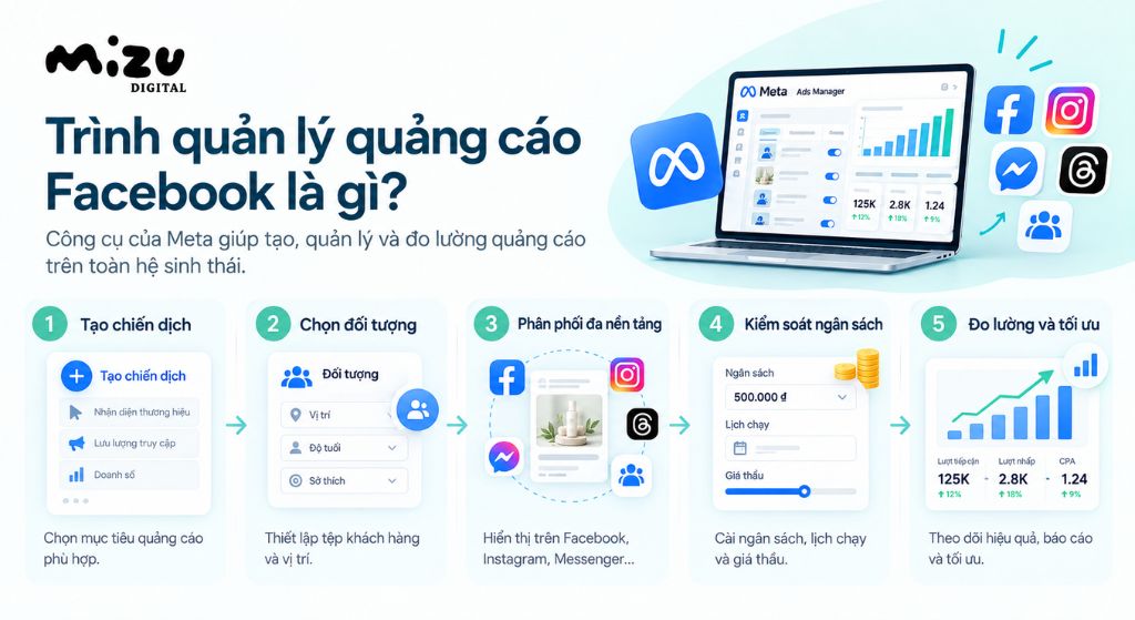 Trình quản lý quảng cáo Facebook